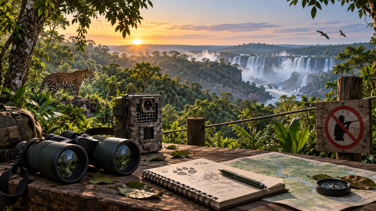 PF faz operação contra caça ilegal no Parque Nacional do Iguaçu
